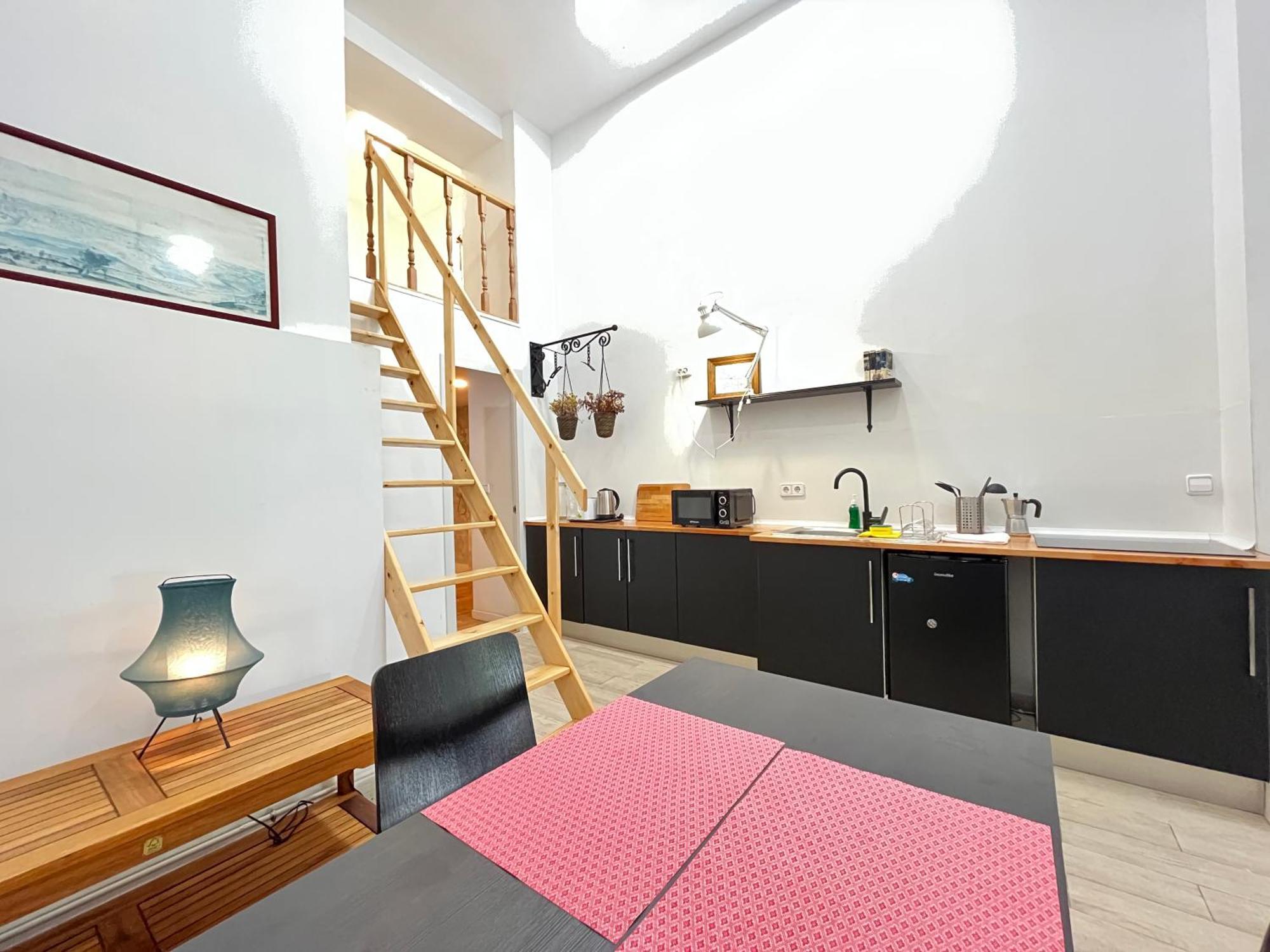 Duplex Manzanares Izq Amarillo Temporal Appartement Madrid Buitenkant foto